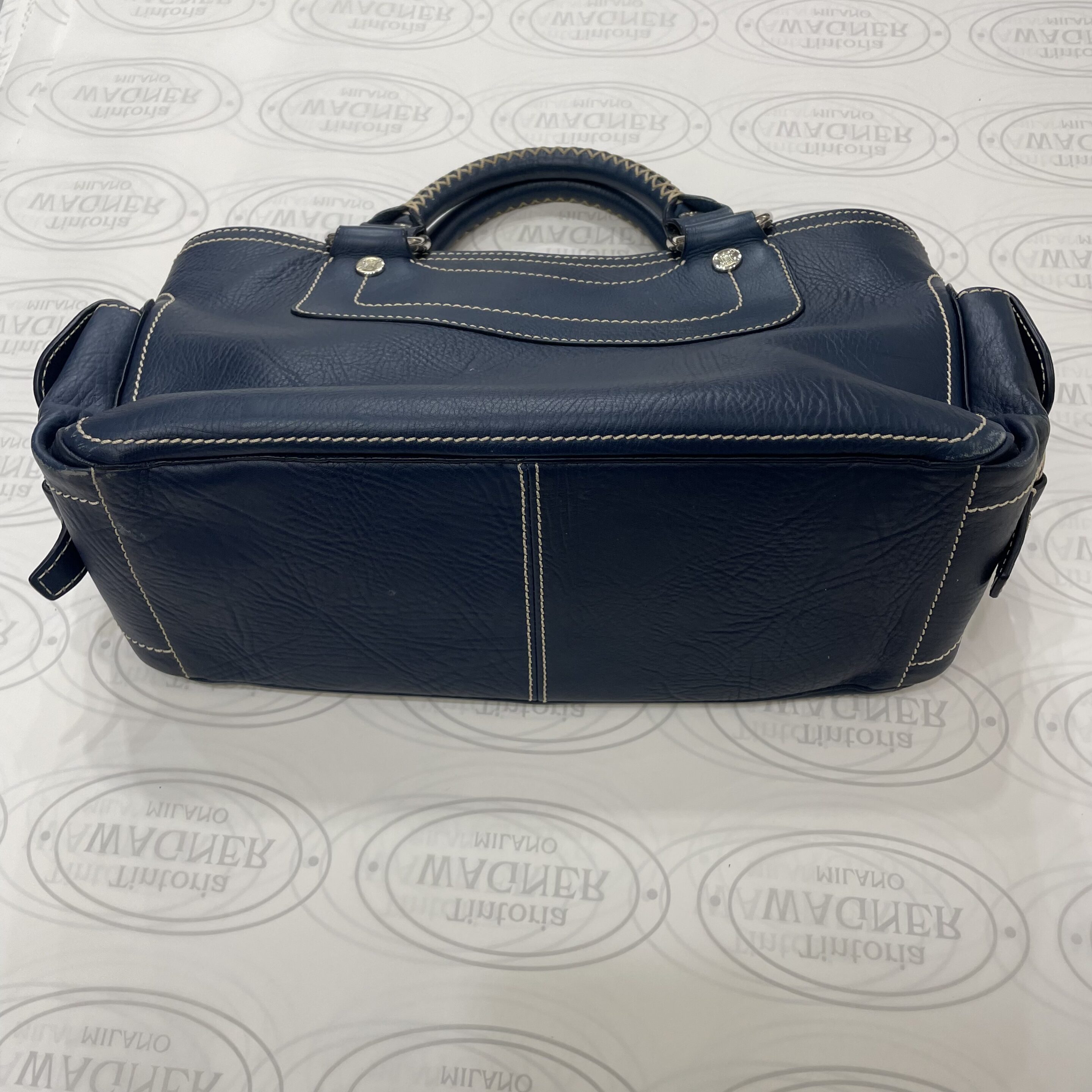 Boogie Bag di Céline in Pelle Blu - immagine 3